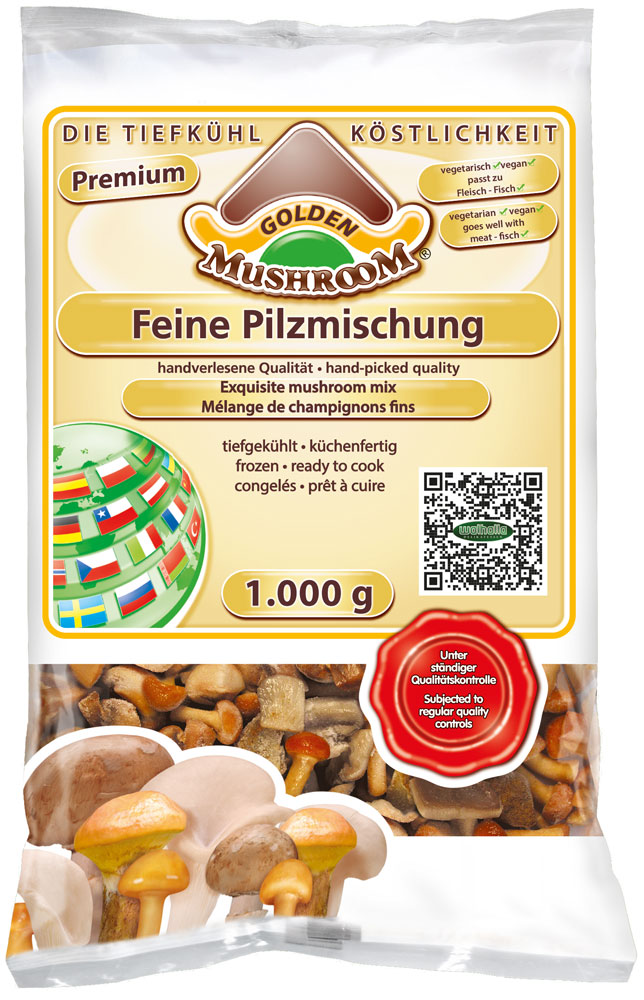 Feine Pilzmischung