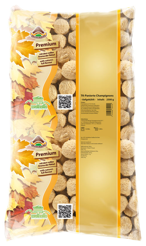 Panierte Champignons